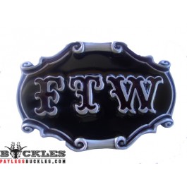 FTW Fuck The World Belt Buckle