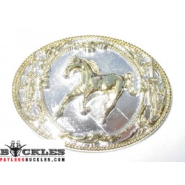 Horse Western Belt Buckle