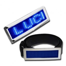 Blue LED Belt Buckle