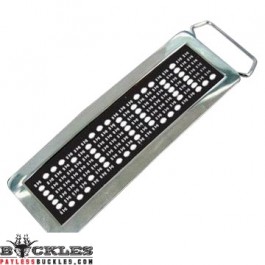 White LED Belt Buckle