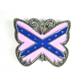 Redneck Butterfly Belt Buckle