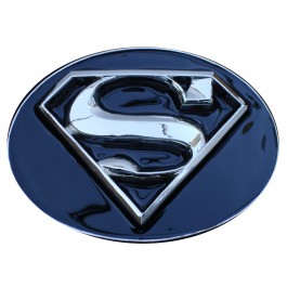 Oval Superman Belt Buckle
