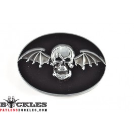 Winged Skull belt buckle