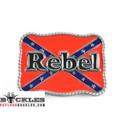 Confederate Rebel Belt Buckle