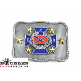 Confederate States of America Belt Buckle