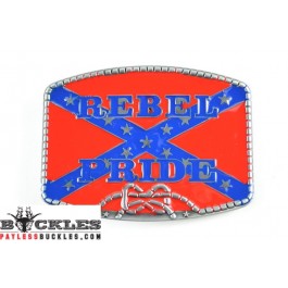 Rebel Pride Belt Buckle
