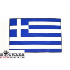 Greece Flag Belt Buckle