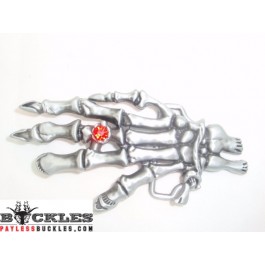 Skull Skeleton Hand Belt Buckle