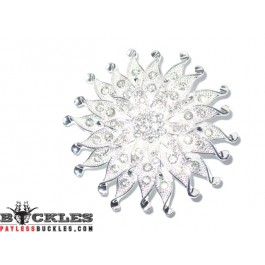 Rhinestone Women Belt Buckle