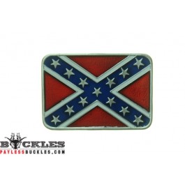 Confederate Flag Belt Buckle