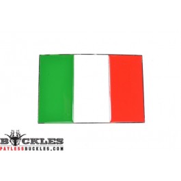 Italian Italy Flag Belt Buckle