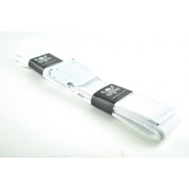 Canvas Web Military Belt Plain White