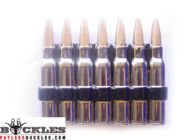 Bullets Belt Buckle
