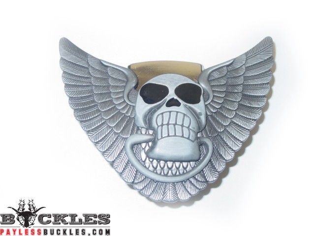 Skull Lighter Belt Buckle
