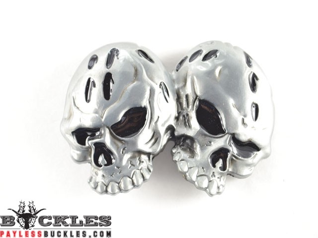 Double Skull belt Buckle