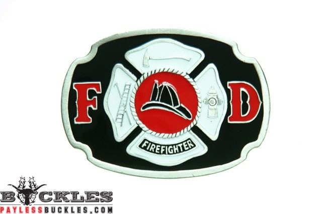 Firefighter Belt Buckle - Fire Department Belt Buckle