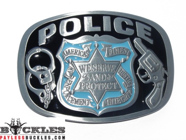 Police Belt Buckle