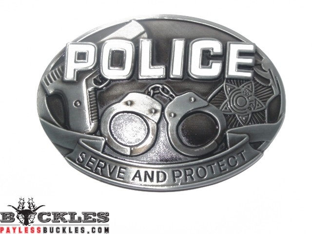 Police Belt Buckle