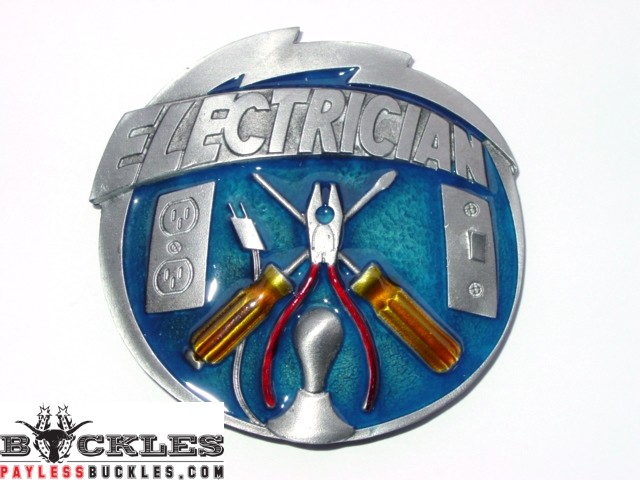 Electrician Belt Buckle