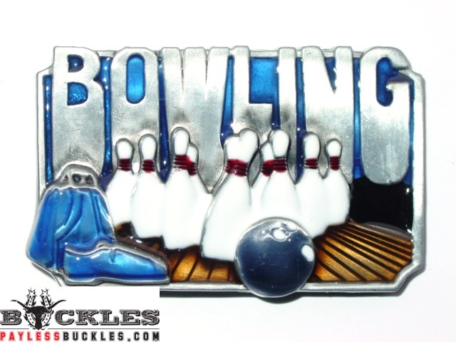 Bowling Belt Buckle