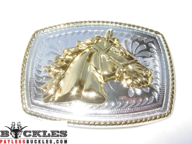 Horse Western Belt Buckle