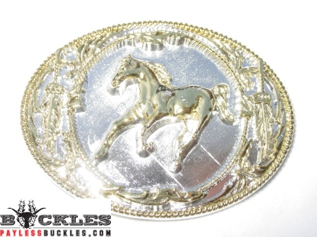 Horse Western Belt Buckle