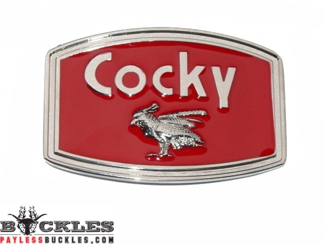 Cocky Belt Buckle