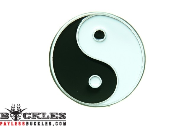 Ying Yang Belt Buckle