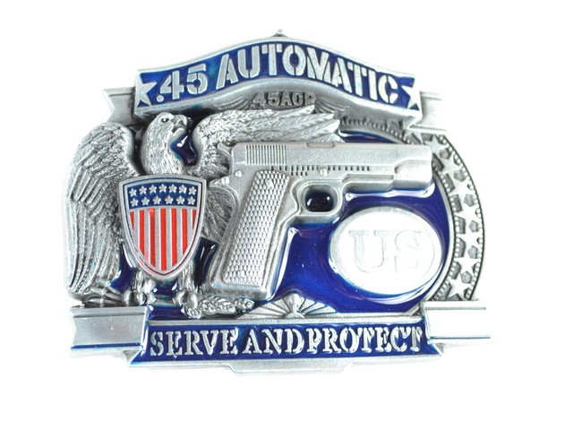 Automatic Gun Belt Buckle