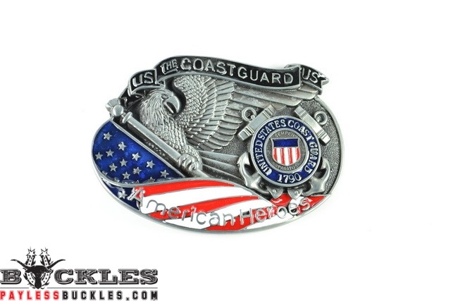 Coast Guard Belt Buckle