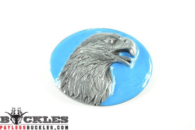 Blue Eagle Belt Buckle