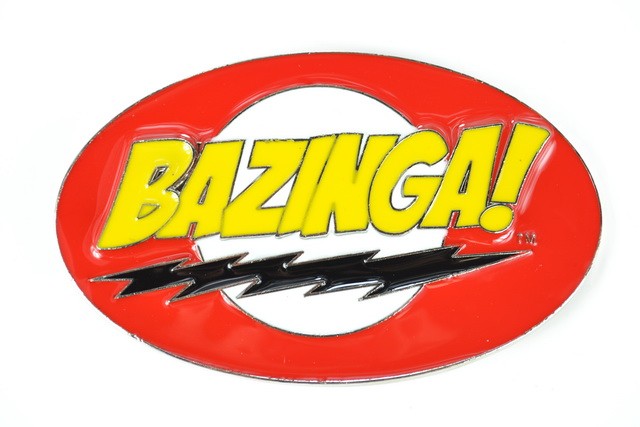 Bazinga Big Bang Theory Belt Buckle
