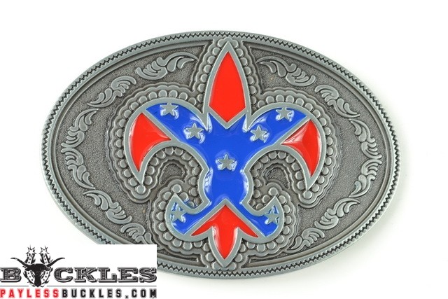 Fleur Des Lis Belt Buckle