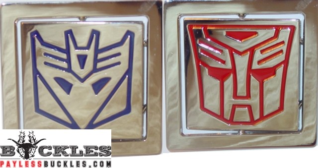 Transformers Belt Buckle