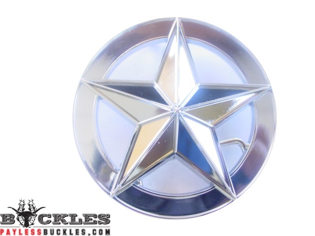3D Star Belt Buckle