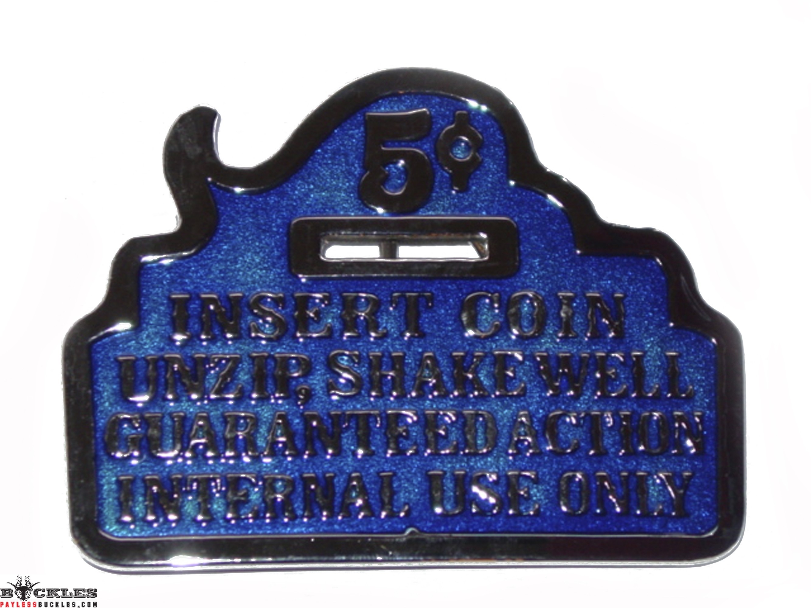 Insert Coin Belt Buckle