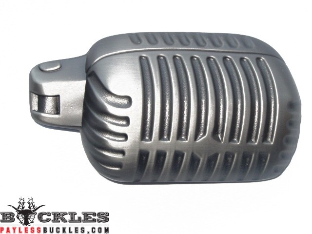 Microphone Belt Buckle