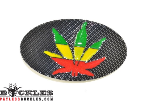 Marijuana Belt Buckle