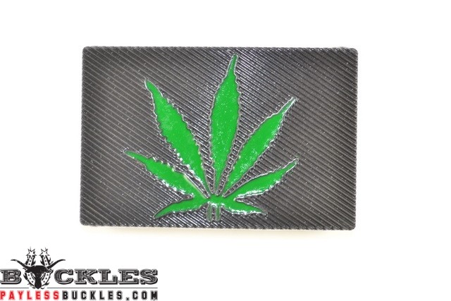 Marijuana Belt Buckle