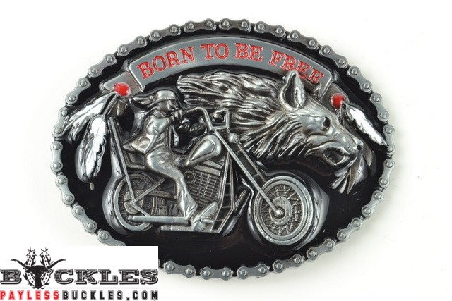 Biker Motocycle Belt Buckle