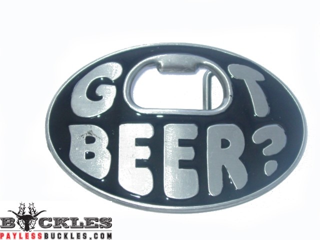 Got Beer Belt Buckle