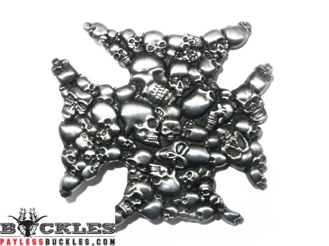 SKull and Cross Belt Buckle