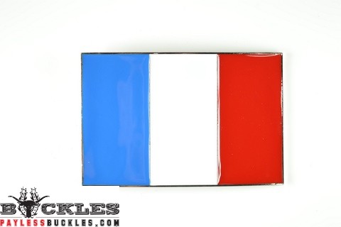 French France Belt Buckle