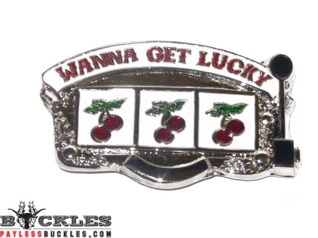 Lucky 7 Belt Buckle - Card Belt Buckle