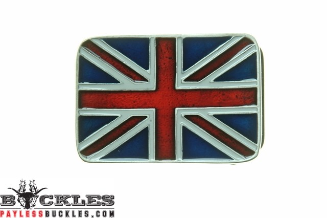 British UK belt Buckle -  Flag Belt Buckle