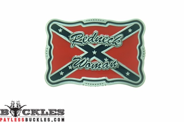 Redneck Woman Belt Buckle