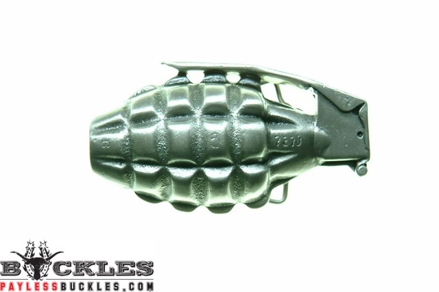 Grenade Belt Buckle