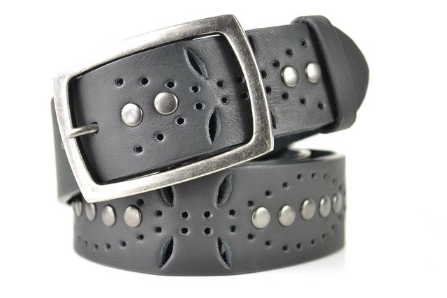 Studded Women Leather Belt