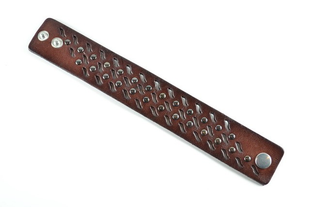 Personalized Leather Bracelet