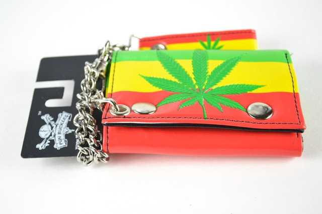 Marijuana Rasta Chain Wallet